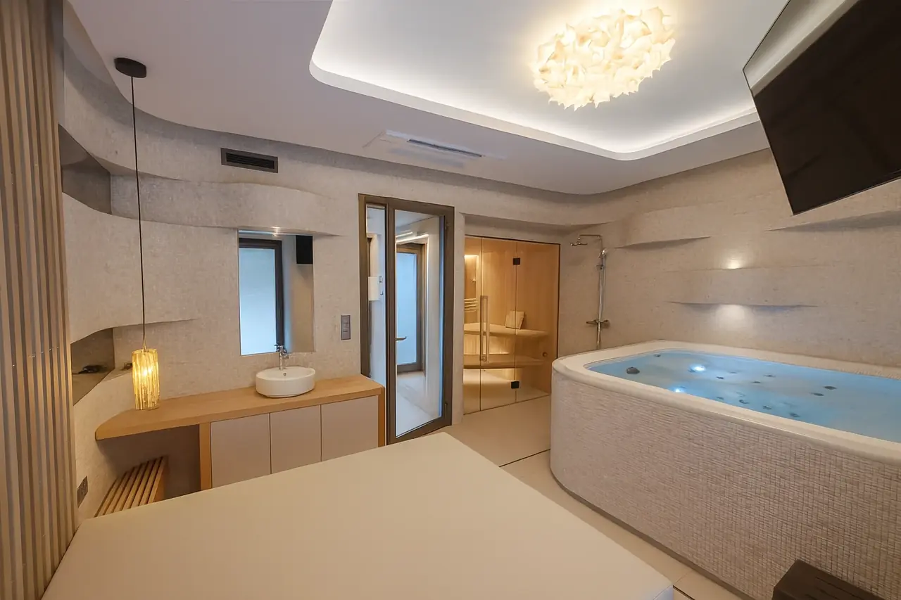 Atmosféra privátního wellness AWAM